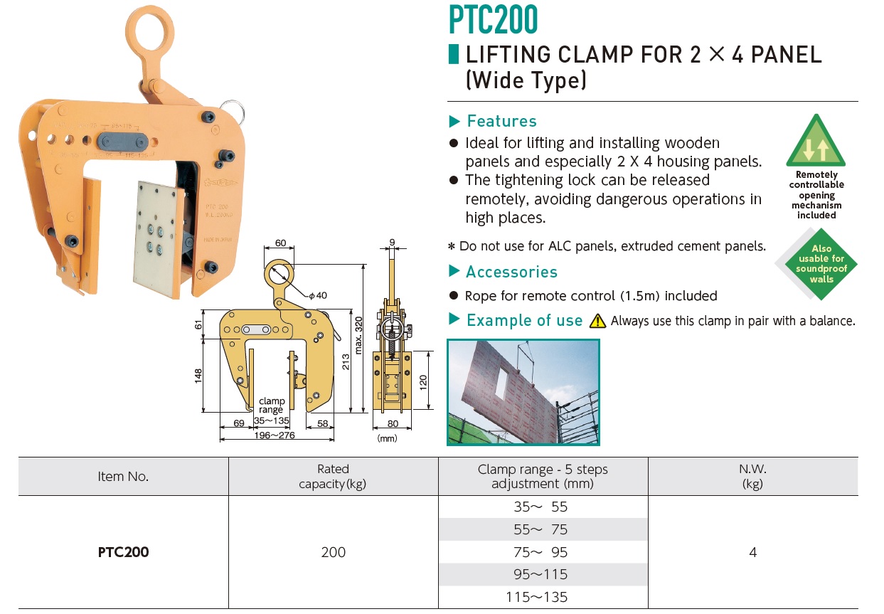 Ichiban Precision Sdn Bhd Supertool Supertool Lifting Clamp for